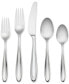 Фото #2 товара Cantera 65-Pc. 18/10 Stainless Steel Flatware Set, Service for 12