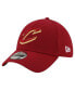 Фото #1 товара Men's Wine Cleveland Cavaliers Logo 39THIRTY Flex Hat