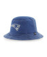 Фото #1 товара Men's Navy New England Patriots Trailhead Bucket Hat