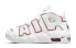 Nike Air More Uptempo "White Varsity Red Outline" GS 2021 DJ5988-100 Sneakers