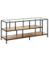 Фото #1 товара Тумба Hudson & Canal Winthrop 55" TV Stand with Shelves