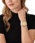 ფოტო #4 პროდუქტის Unisex Runway Chronograph Two-Tone Stainless Steel Bracelet Watch, 45mm