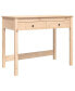 Фото #1 товара Desk with Drawers 39.4"x19.7"x30.7" Solid Wood Pine