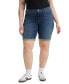 Фото #1 товара Trendy Plus Size Classic Bermuda Shorts