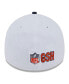 Фото #2 товара Men's White, Navy Chicago Bears 2023 Sideline 39THIRTY Flex Hat