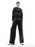 Фото #3 товара New Look oversized striped jumper in charcoal and black