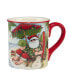 Santa's Wish 16 oz Mugs Set of 4