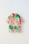 Фото #3 товара Рубашка с принтом «пальмы» ZARA