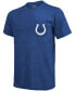 ფოტო #3 პროდუქტის Indianapolis Colts Tri-Blend Pocket T-shirt - Heathered Royal