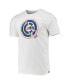 Фото #3 товара Men's x '47 Brand White Chicago Cubs Everyday T-shirt