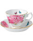 Фото #1 товара Чайная чашка и блюдце для дружбы Royal Albert Miranda Kerr Classic Tea Cup and Saucer