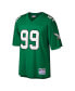 Фото #3 товара Men's Jerome Brown Kelly Green Philadelphia Eagles Big and Tall 1990 Retired Player Replica Jersey