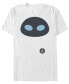 Фото #1 товара Disney Pixar Men's Wall-E Eve Big Face Costume Short Sleeve T-Shirt