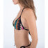 HURLEY Chevron Shoulder Strap Bikini Top