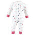 Фото #3 товара Hudson Baby Plush Jumpsuits Infant Girl 9-12 Months Red White Llama Polka Dot