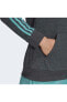 Фото #2 товара Essentials Fleece 3-Stripes Full-Zip Hoodie Kadın Sweatshirt H07837