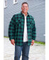 ფოტო #2 პროდუქტის Big & Tall Fleece Sherpa Shirt Jacket