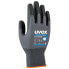 Фото #1 товара Перчатки защитные Uvex Arbeitsschutz 6004905 черно-серые adulte универсальные 1 шт.