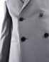 Фото #4 товара ASOS DESIGN skinny double breasted suit jacket in grey