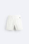 JOGGER WAIST BERMUDA SHORTS