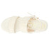 Фото #4 товара BEACH by Matisse Byron Platform Womens Off White Casual Sandals BYRON-158