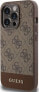 Фото #13 товара Guess Guess GUHCP15XG4GLBR iPhone 15 Pro Max 6.7" brązowy/brown hardcase 4G Stripe Collection