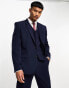 ASOS DESIGN slim suit jacket in navy