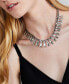 Rectangular Crystal Necklace, 17"+3" extender, Created for Macy's