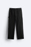 Relaxed fit utility trousers