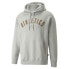 Puma The Neverworn Logo Pullover Hoodie Mens Grey Casual Athletic Outerwear 5345 L - фото #3