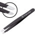 Eyebrow Tweezers Set with Case (4-Piece), Improved Tip, Tweezers, Eyebrow Tweezers, Professional, with Grip Coating, Plucking Tweezers for Hair Removal