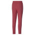 Фото #2 товара Puma Evostripe Winterized HighWaist Pants Womens Red Casual Athletic Bottoms 676