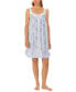 Women's Cotton Printed Sleeveless Nightgown