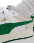 Фото #8 товара Puma CA Pro suede trainers in white and green