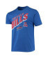 Фото #3 товара Men's Royal Buffalo Bills Slant T-shirt