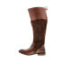 Roan by Bed Stu Natty F858037 Womens Brown Leather Lace Up Knee High Boots