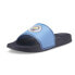 Фото #2 товара Puma Mcfc Leadcat 2.0 Slide Mens Blue Casual Sandals 10684501