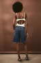 Фото #8 товара Denim Bermuda Shorts