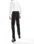 Фото #9 товара ASOS DESIGN slim suit trouser in wool mix texture in black