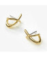 ფოტო #3 პროდუქტის Gold Stud Earrings - Sloane