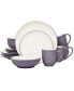 Фото #3 товара Colorwave Coupe 16-Pc. Dinnerware Set, Service for 4