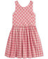 ფოტო #1 პროდუქტის Toddler & Little Girls Calissa Gingham Check Cotton Madras Dress