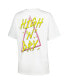 Фото #3 товара Women's White Def Leppard High 'n Dry Graphic T-shirt