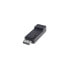 Фото #2 товара Manhattan DisplayPort 1.1 to HDMI Adapter - 1080p@60Hz - Male to Female - Black - DP With Latch - Not Bi-Directional - Three Year Warranty - Polybag - DisplayPort - HDMI - Black