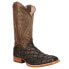 Фото #2 товара Durango Exotic Pirarucu Western Square Toe Cowboy Mens Brown Casual Boots DDB03