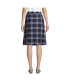 ფოტო #21 პროდუქტის Women's School Uniform Plaid A-line Skirt Below the Knee