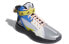 Фото #3 товара adidas Trifecta 减震防滑 低帮 复古篮球鞋 男款 黄蓝 / Кроссовки Adidas Trifecta EG5779