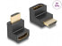 Фото #1 товара Delock 66458 - HDMI Type A (Standard) - HDMI Type A (Standard) - Black