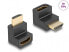 Delock 66458 - HDMI Type A (Standard) - HDMI Type A (Standard) - Black