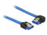 Фото #2 товара Delock 84982 - 0.1 m - SATA III - SATA 7-pin - SATA 7-pin - Male/Male - Black - Blue